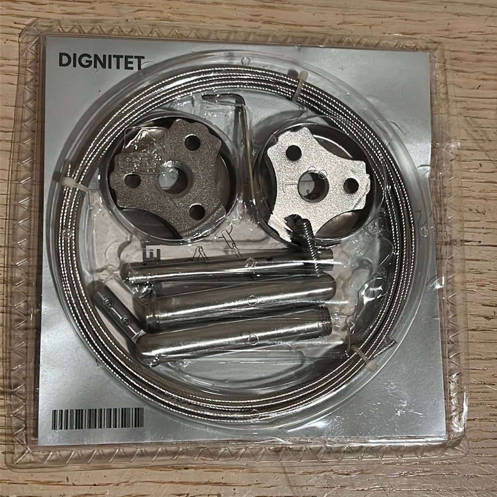 IKEA Dignitet Wire Curtain Adjustable new